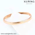 51563-dubai bijoux en or rose bracelets simples en or